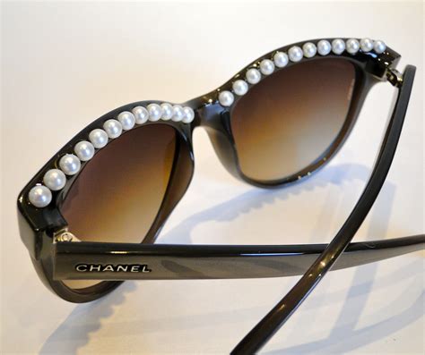 chanel eyeglasses with pearls|authentic chanel eyeglass frames.